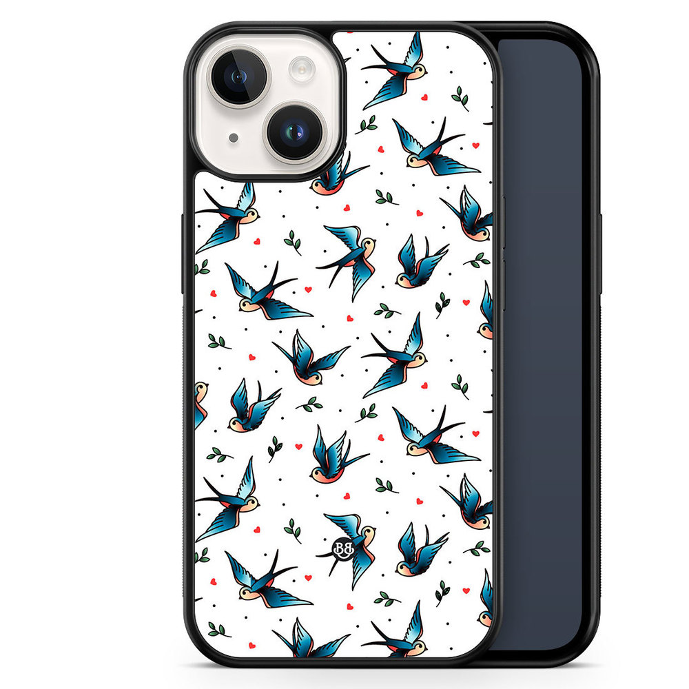 iPhone 14 Case - Swallows