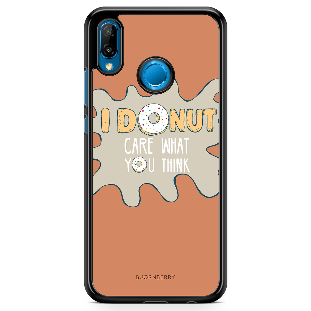 Huawei P20 Lite Case - I Donut Care