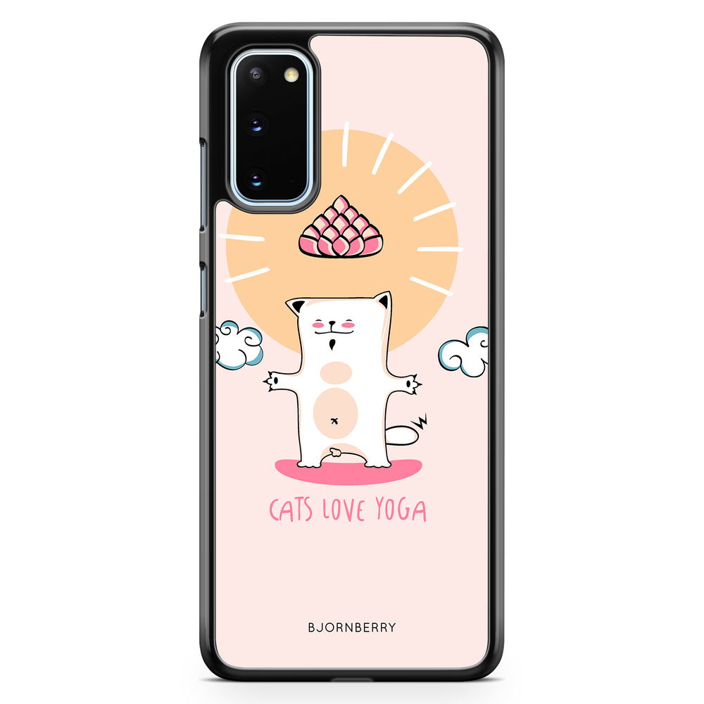 Samsung Galaxy S20 Case - Yoga Cat Nr1