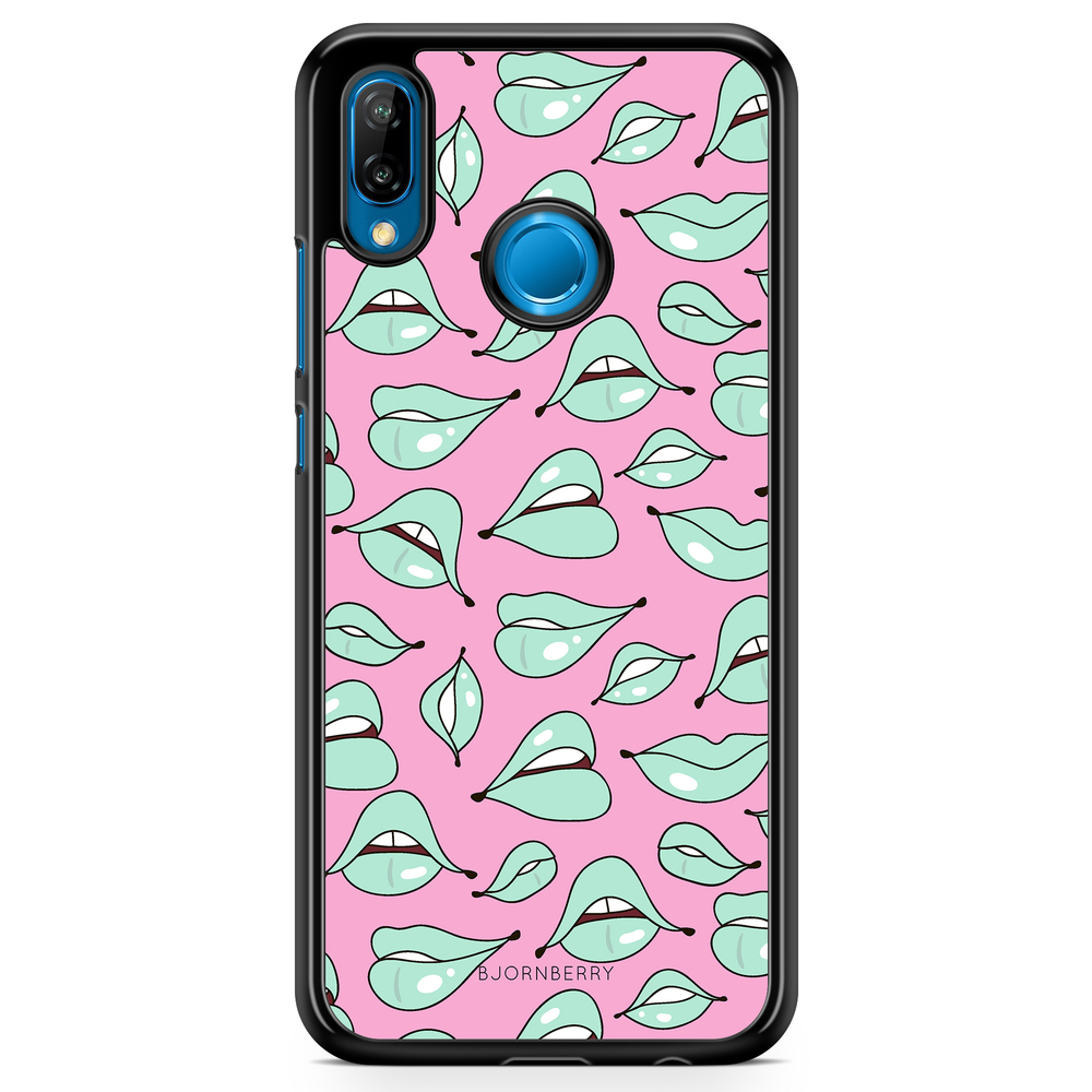 Huawei P20 Lite Case - Green Lips