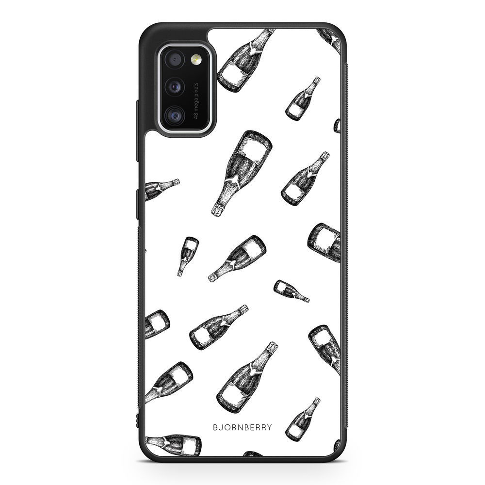 Samsung Galaxy A41 Skal - Champagne Mönster
