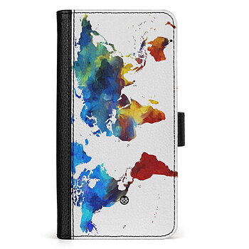 Sony Xperia 5 V Wallet Case - World Map