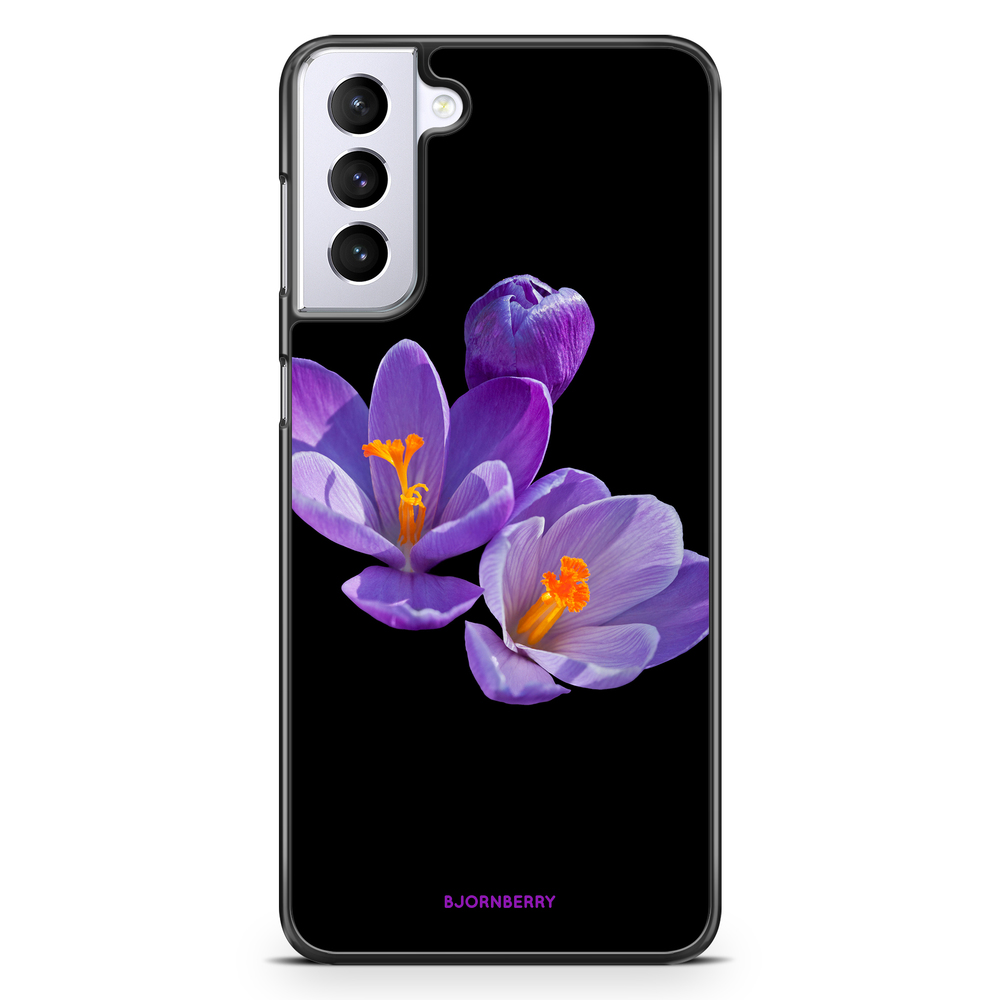 Samsung Galaxy S21 Plus Case - Purple Flowers
