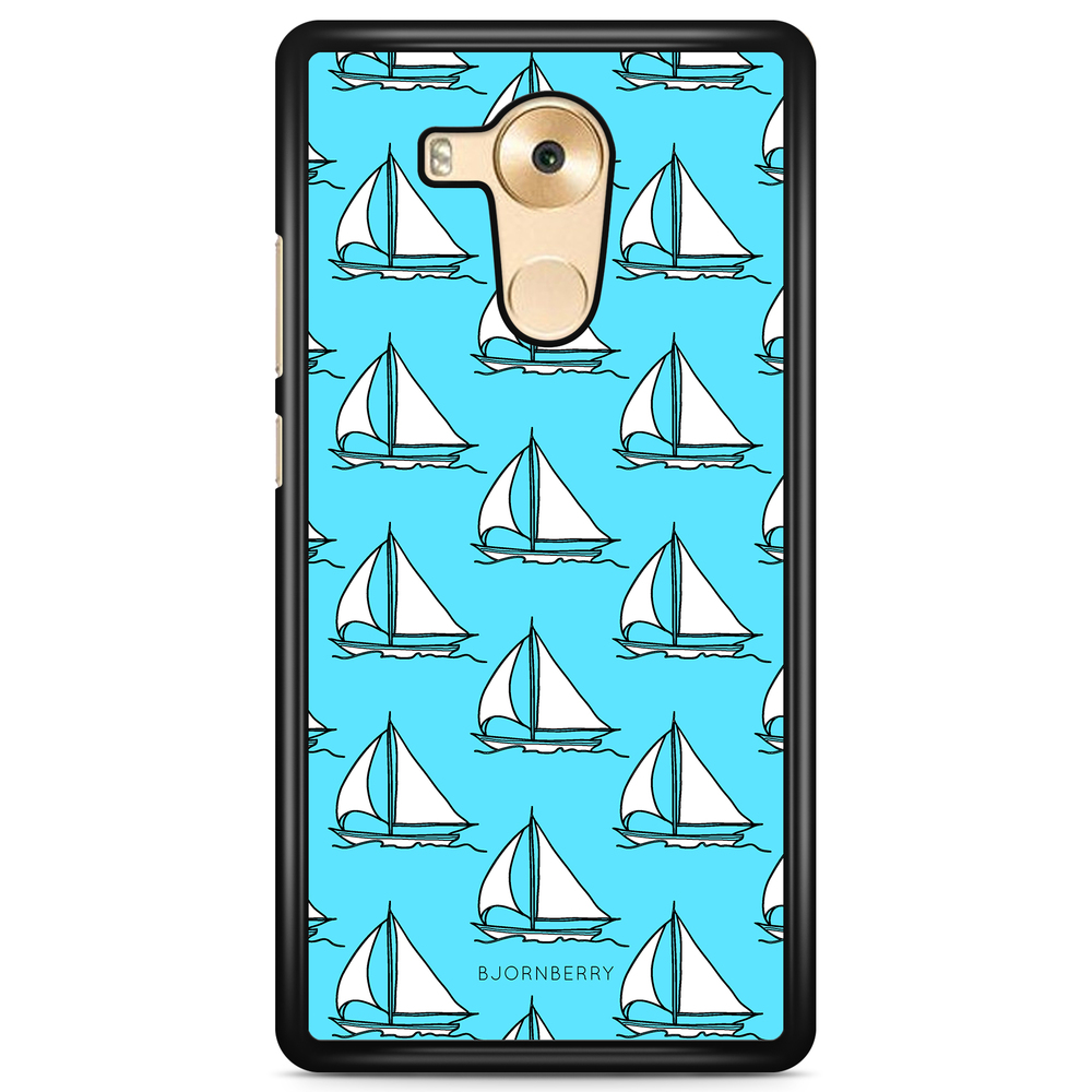 Huawei Mate 9 Pro Case - Sailboat Pattern