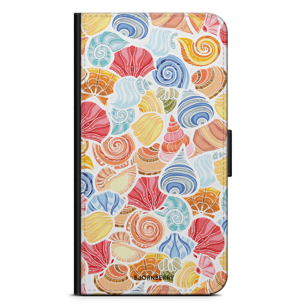 LG V30 Wallet Case - Sea Shell