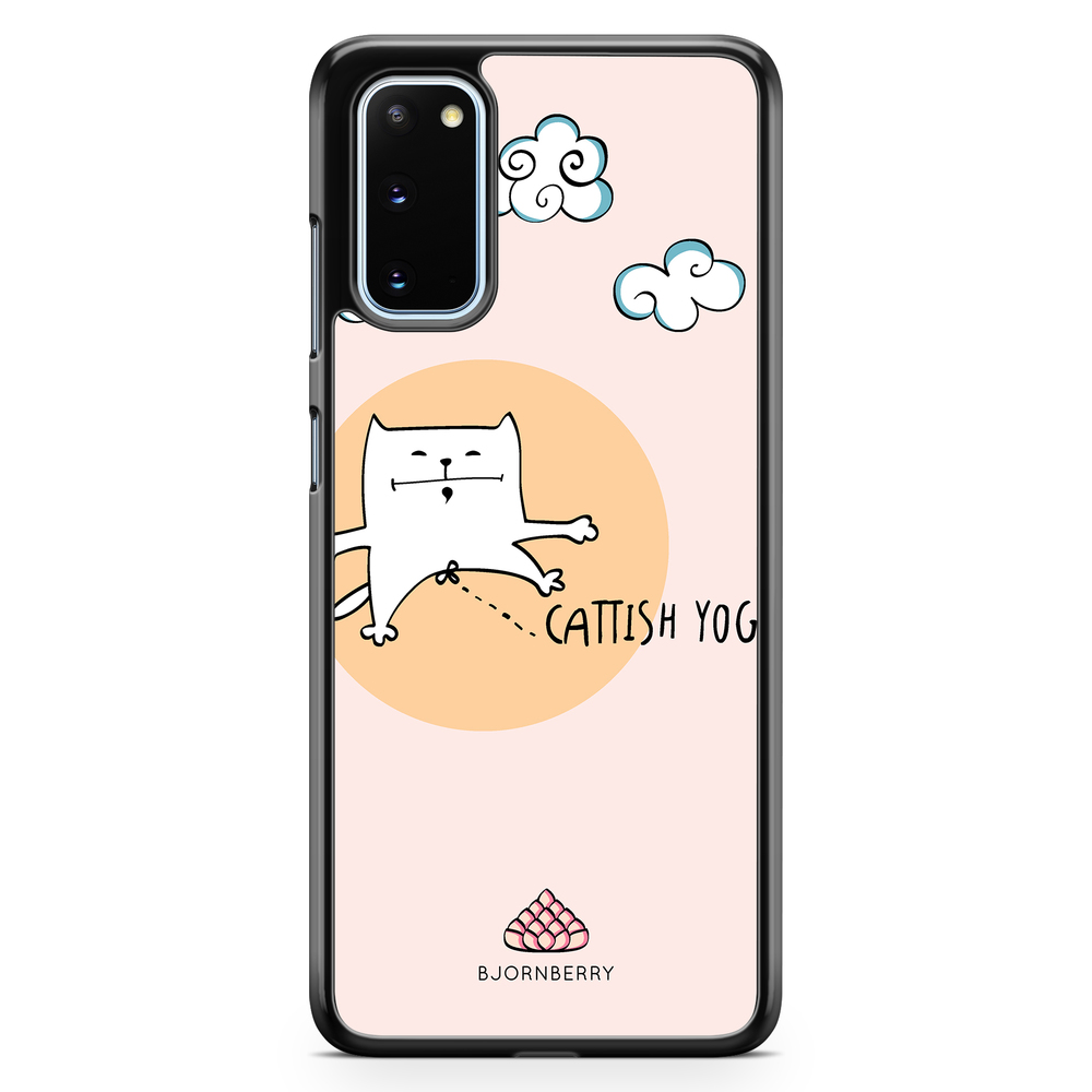 Samsung Galaxy S20 Case - Cattish Yoga