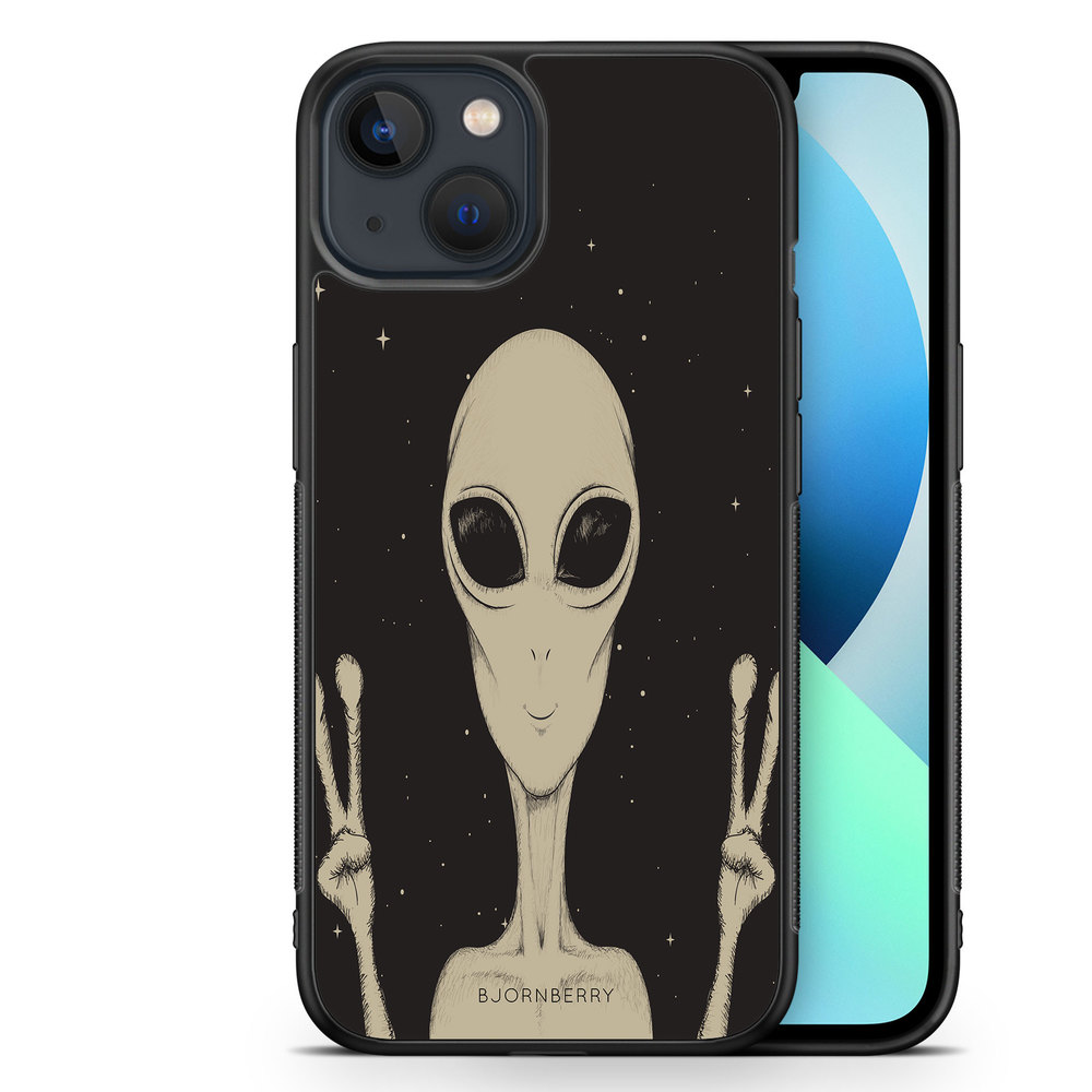 iPhone 13 Mini Case - Peace Alien