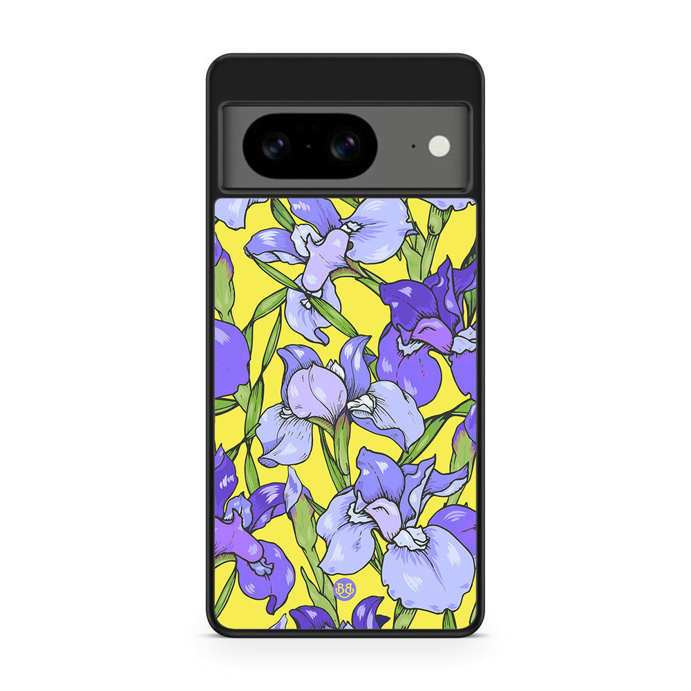 Google Pixel 8 Skal - Irisblommor