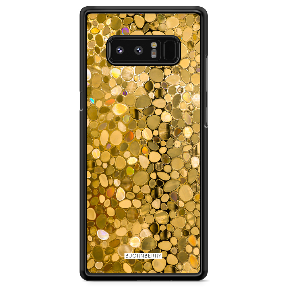 Samsung Galaxy Note 8 Case - Stained Glass Gold