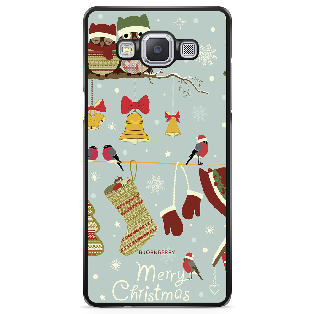 Samsung Galaxy A5 (2015) Case - Christmas Owls