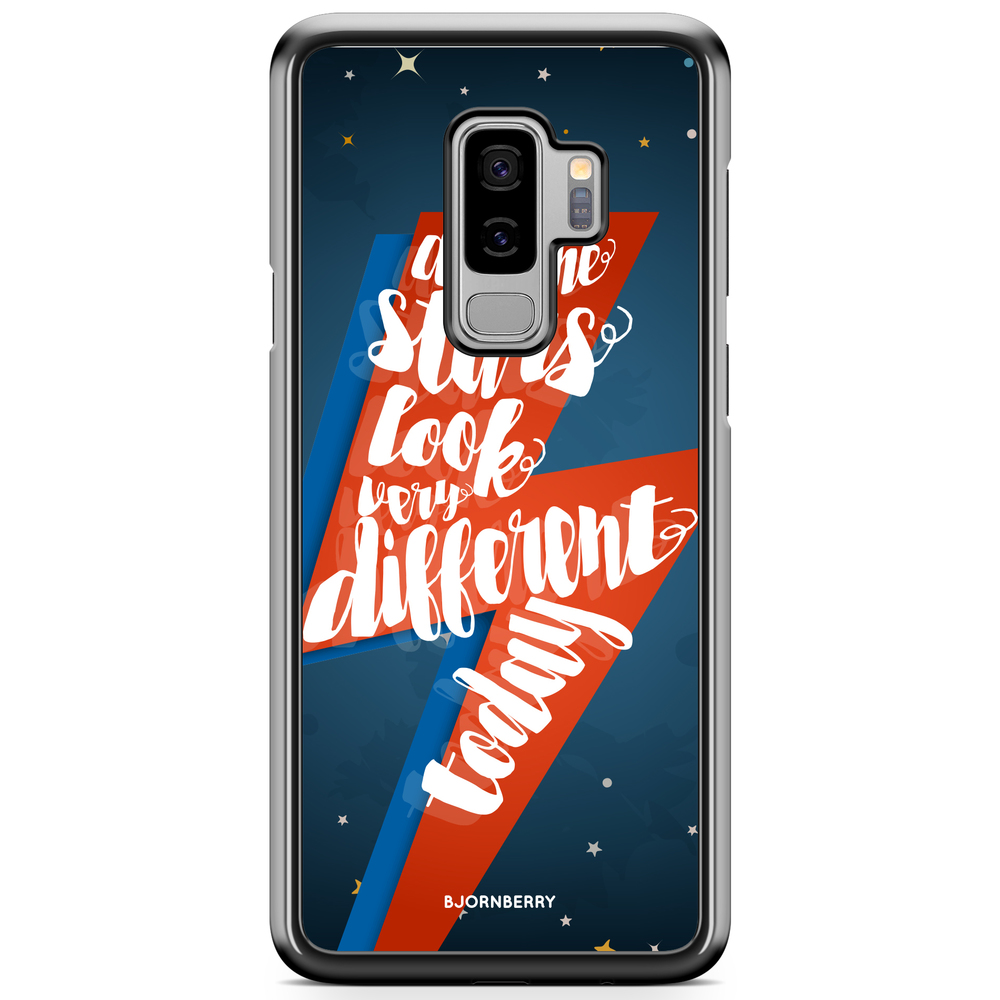 Samsung Galaxy S9 Plus Case - Bowie text