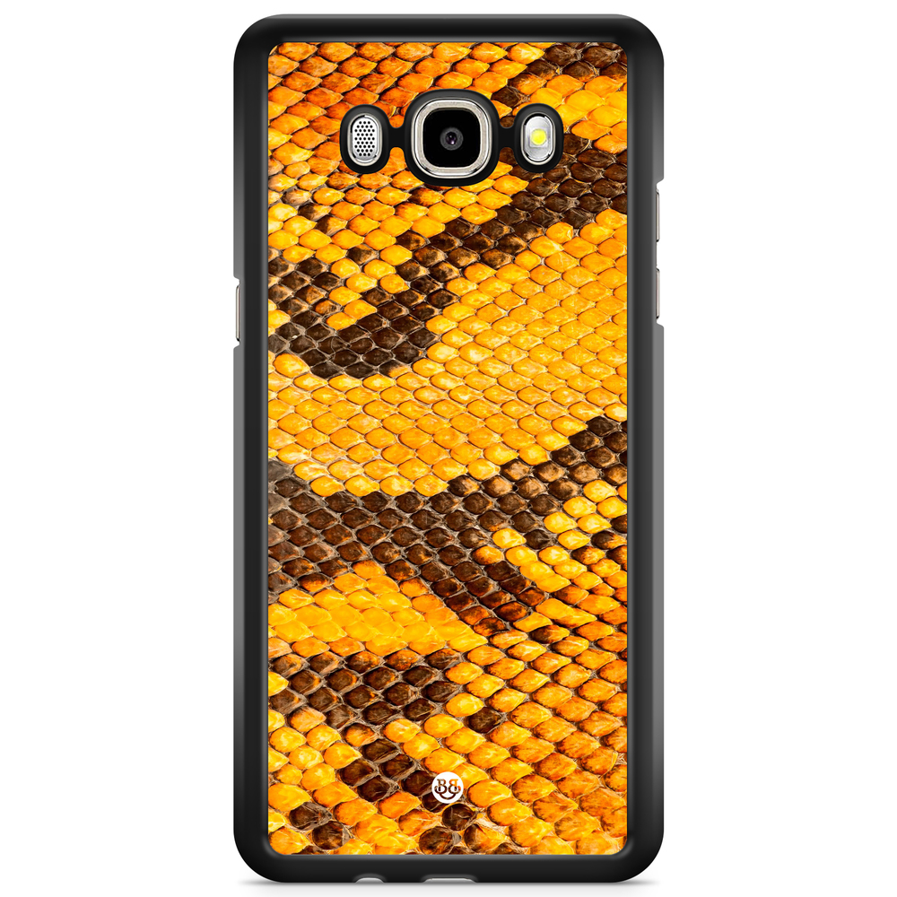 Samsung Galaxy J3 (2016) Case - Yellow Snake