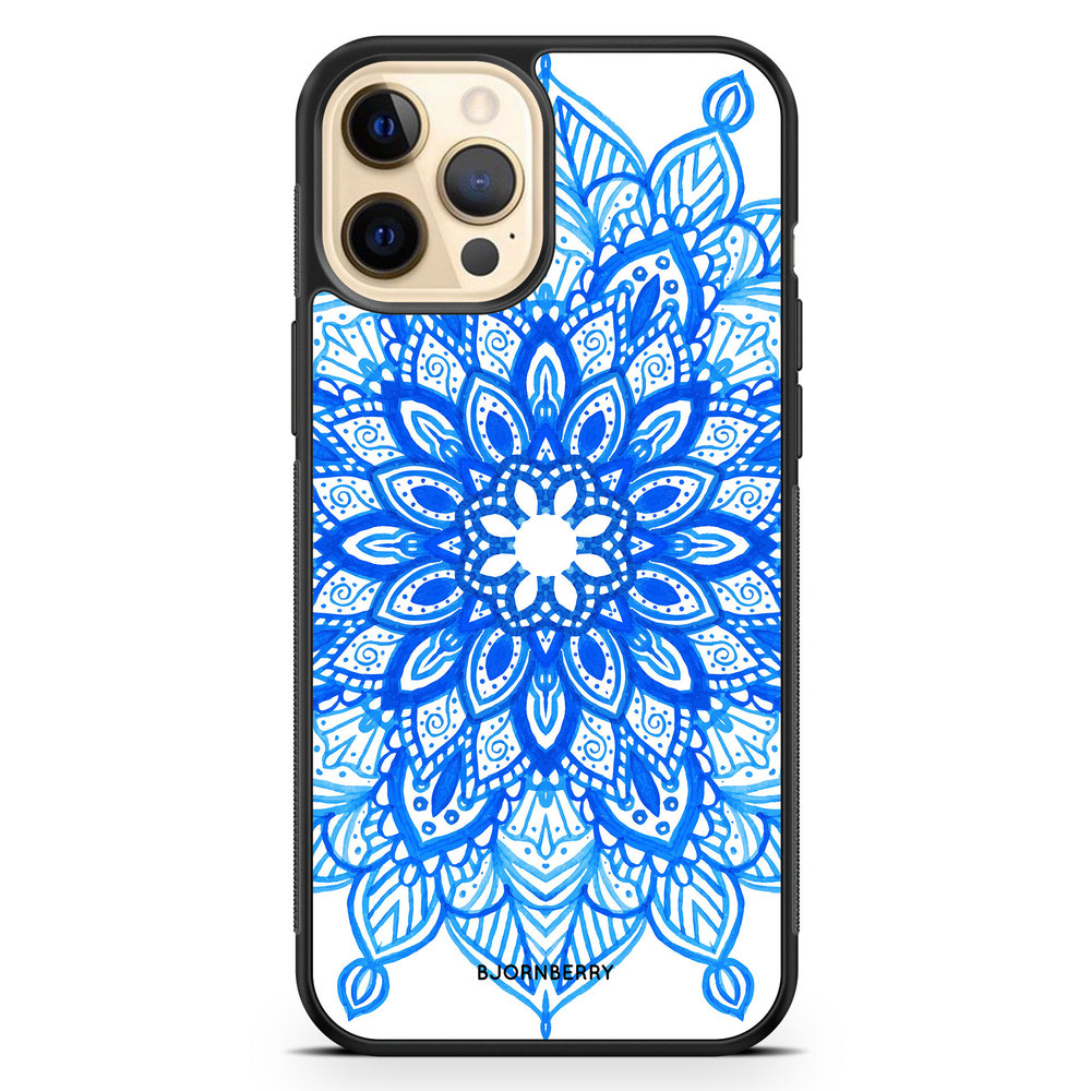 iPhone 12 Pro Max Case - Blue Mandala