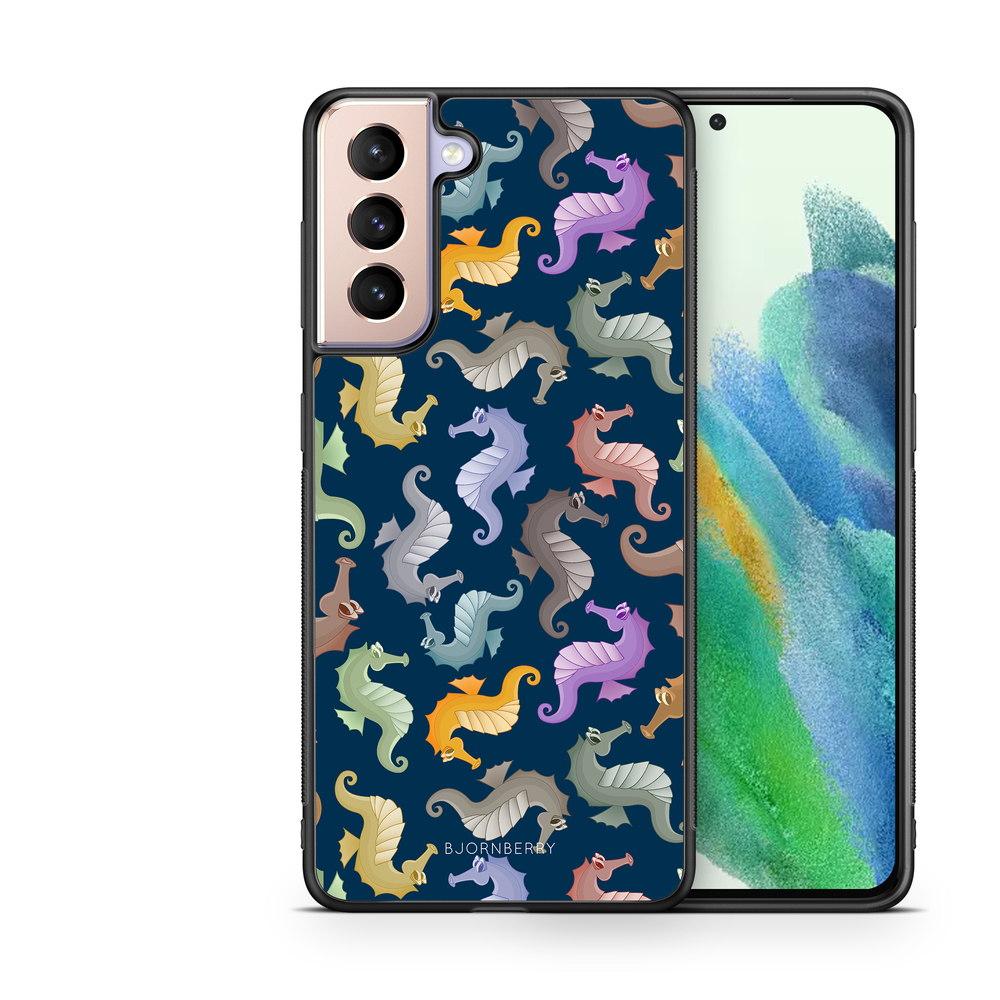 Samsung Galaxy S21 FE 5G Case - Cartoon Sea-Horse