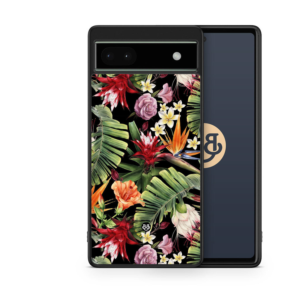 Google Pixel 6a Case - Tropical Floral