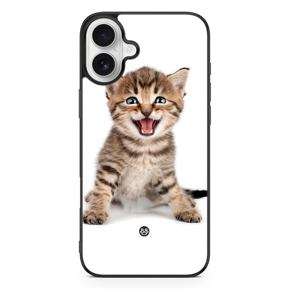 iPhone 16 Plus Case - Cute Kitten