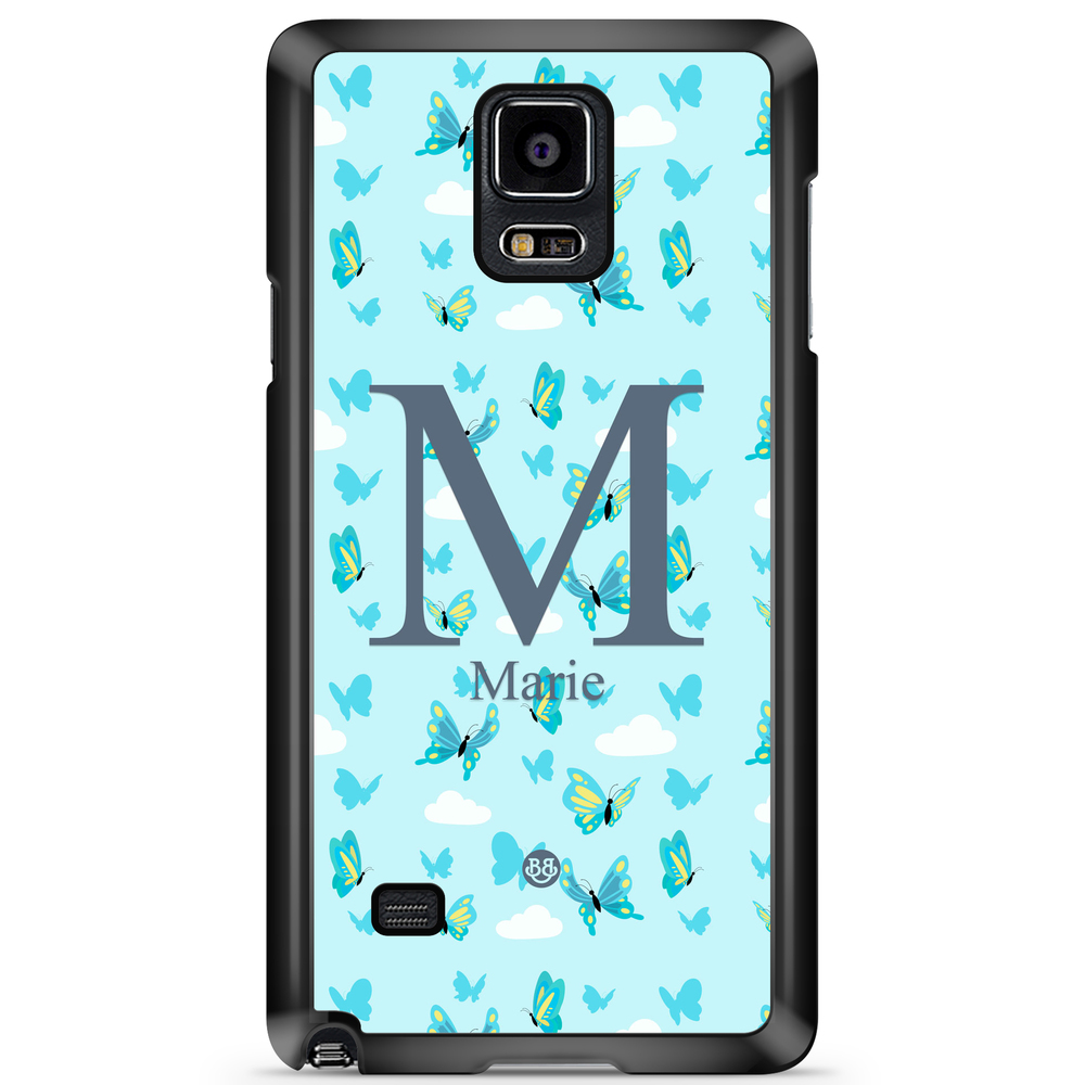 Samsung Galaxy Note 3 Case Custom - AWAKEN - Butterfly Blue