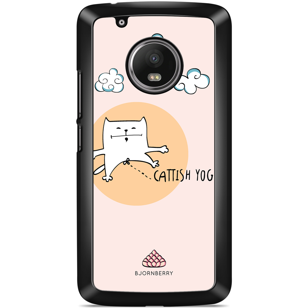 Moto G5 Plus Case - Cattish Yoga