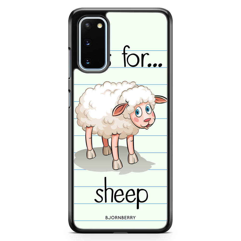 Samsung Galaxy S20 Case - S is for Sheep