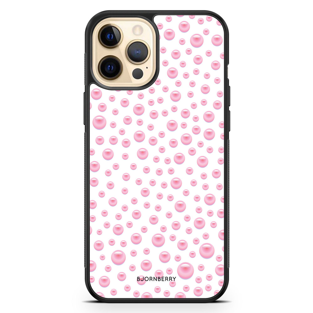 iPhone 12 Pro Max Case - Pink Pearls