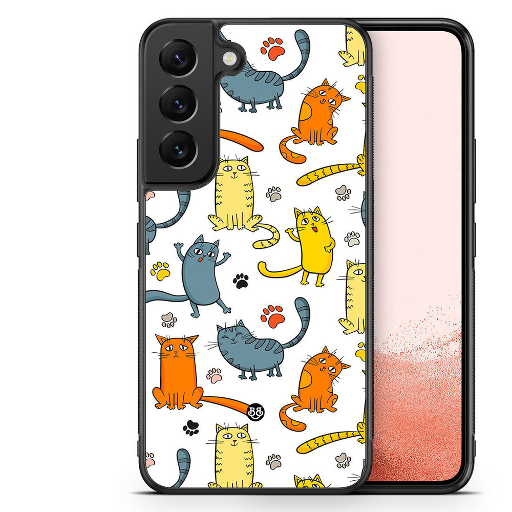 Samsung Galaxy S22 Plus 5G Case - Cat Pattern