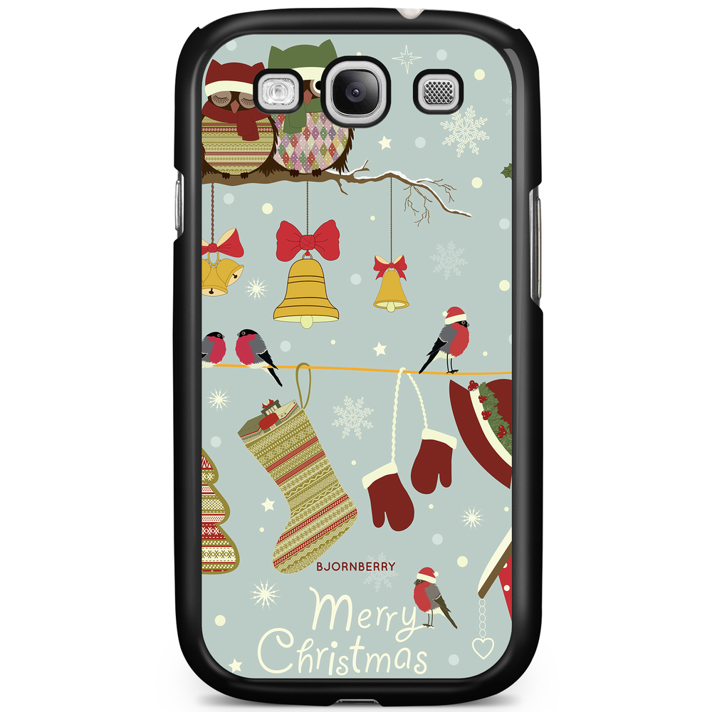 Samsung Galaxy S3 Mini Case - Christmas Owls