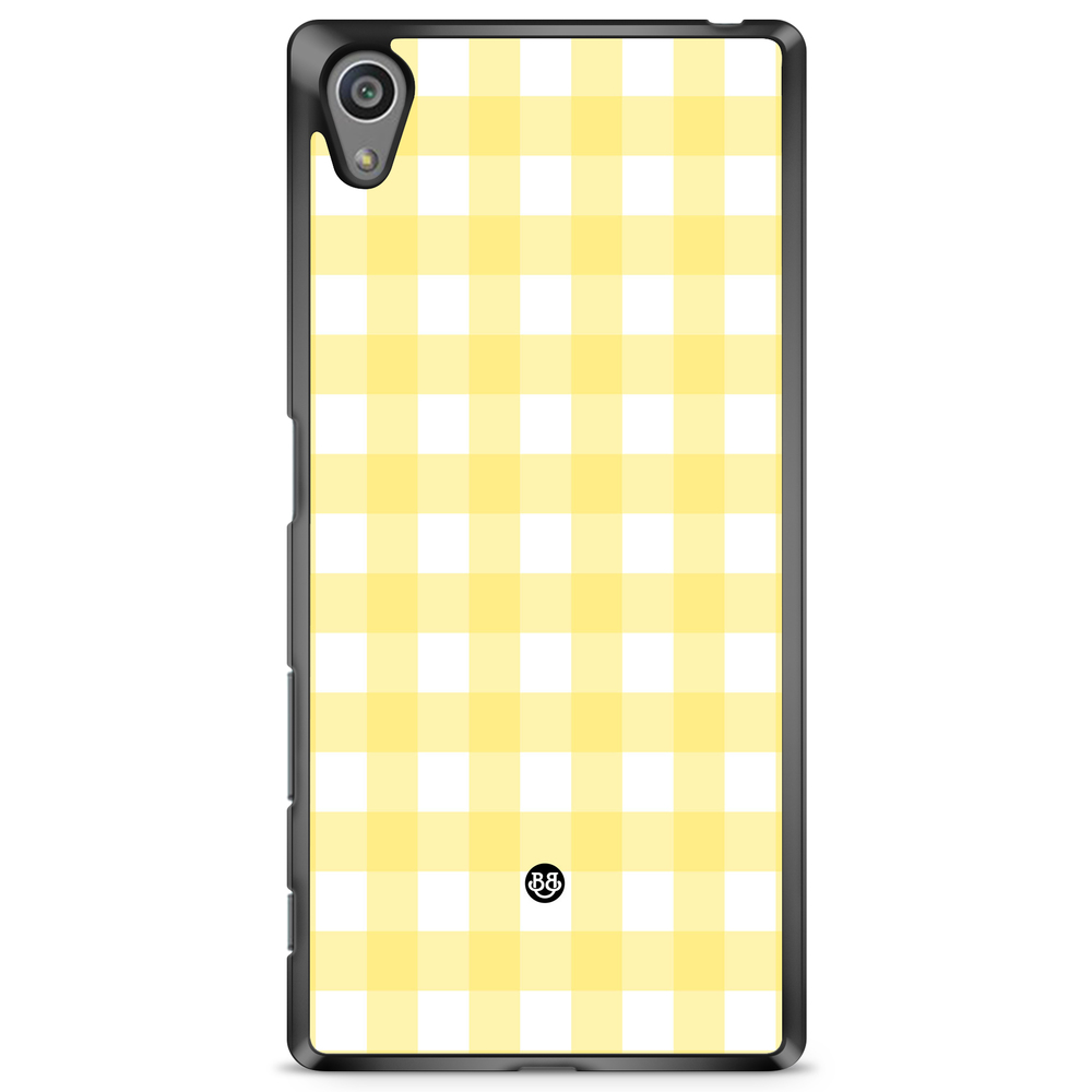 Sony Xperia Z5 Premium Case - SUMMER GARDEN - Lemon Check