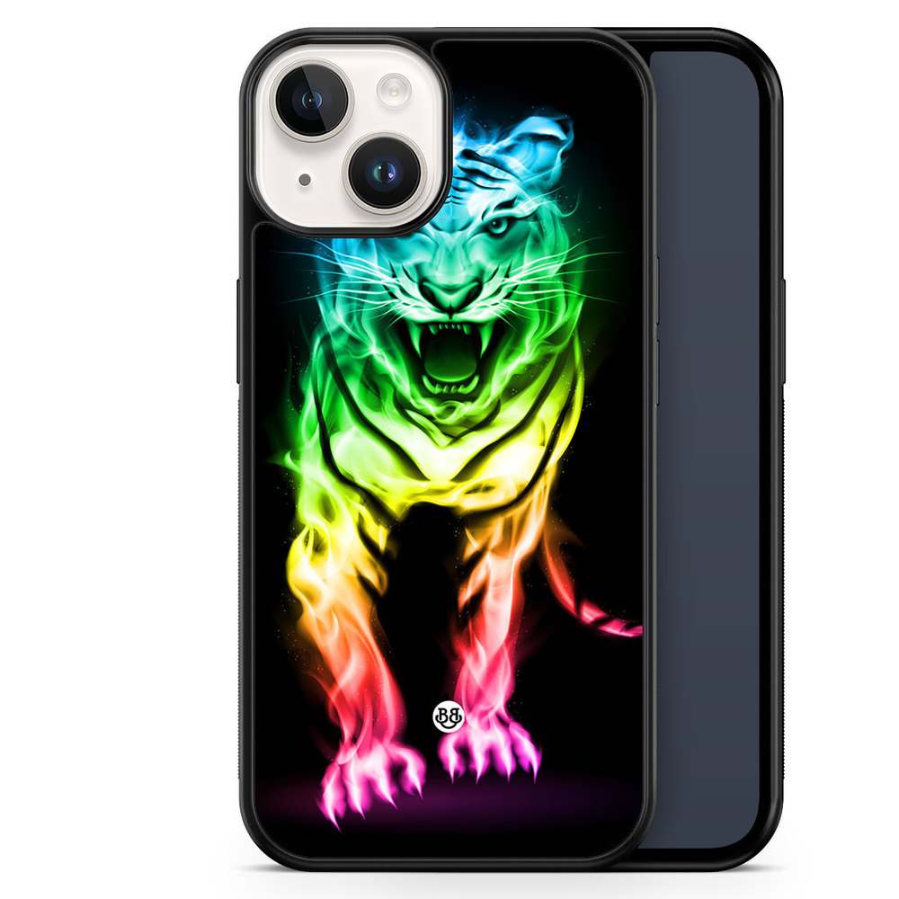 iPhone 14 Case - Fire Tiger