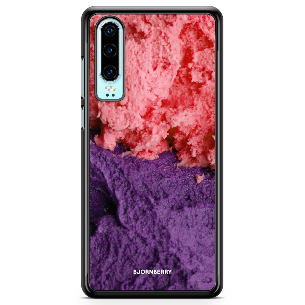 Huawei P30 Case - Icecream Pink/Purple