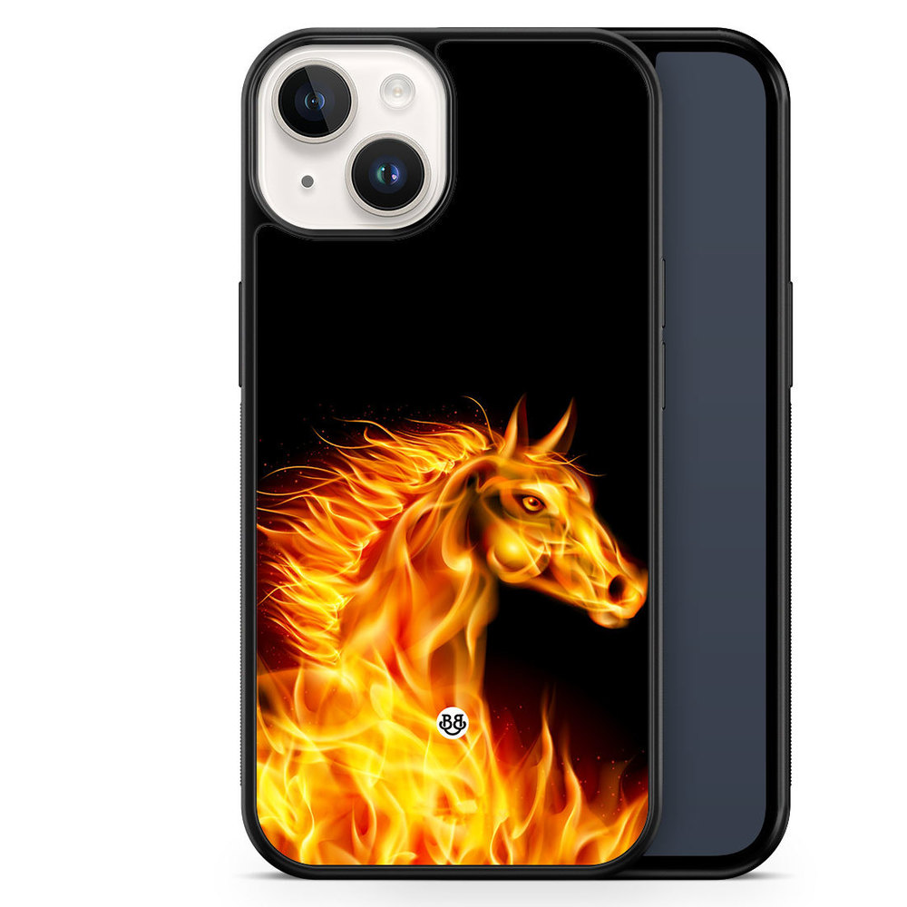 iPhone 14 Case - Flames Horse