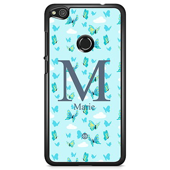 Huawei Honor 8 Lite Case Custom - AWAKEN - Butterfly Blue
