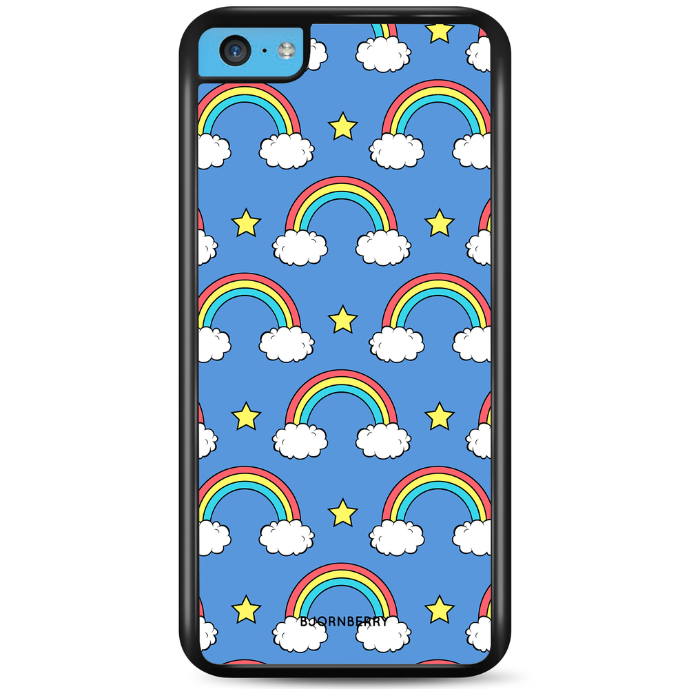 iPhone 5C Case - Rainbow Pattern