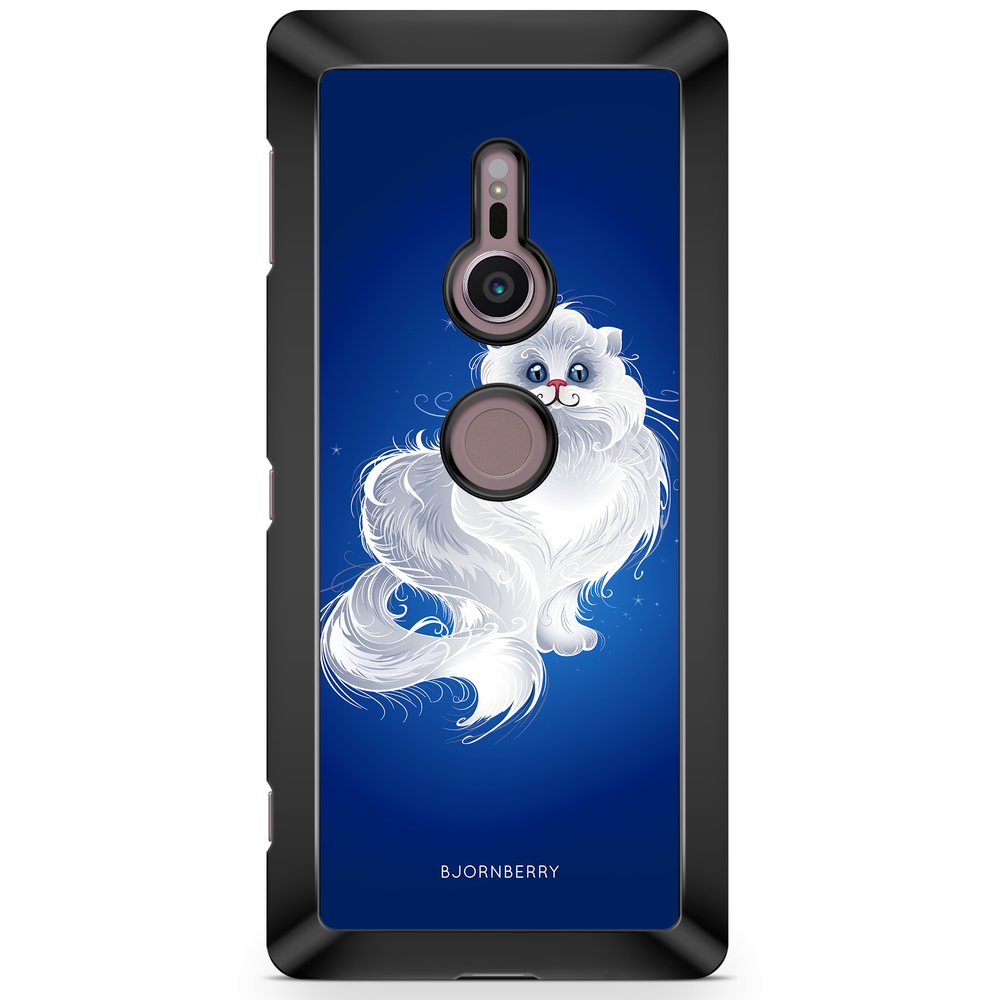 Sony Xperia XZ2 Case  - White Cat
