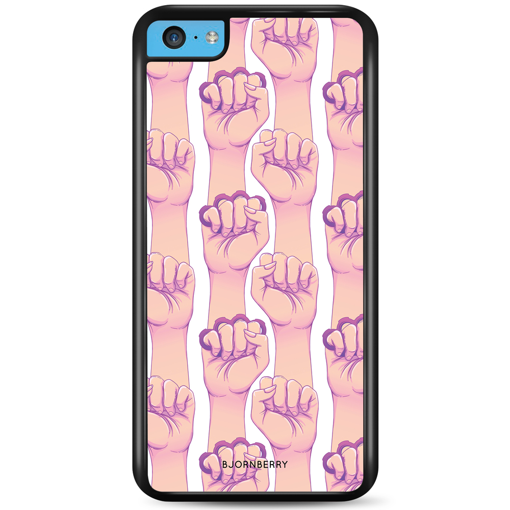 iPhone 5C Case - Hand Pattern