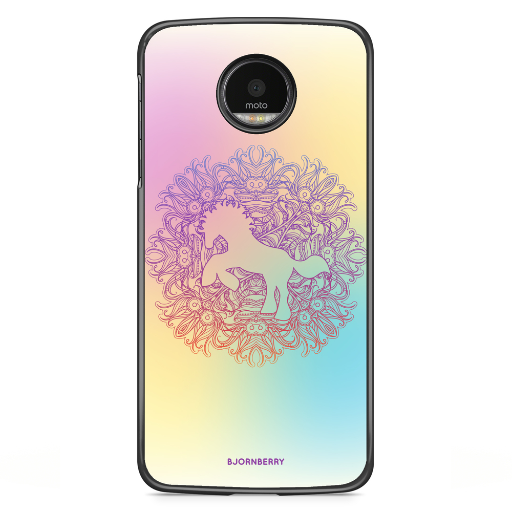 Motorola Moto G5S Plus Case - Rainbow Unicorn