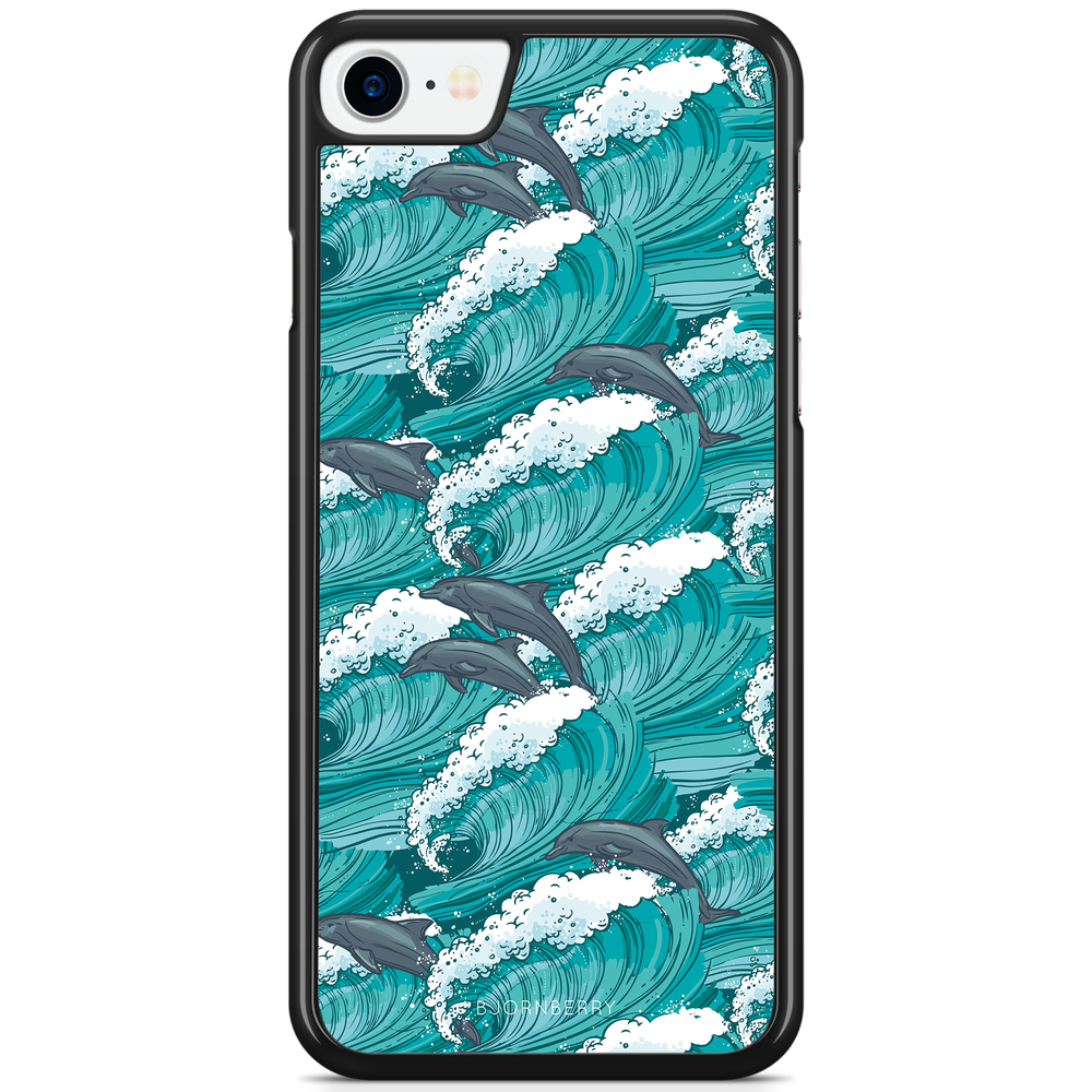 iPhone 7 Case - Waves And Dolphins