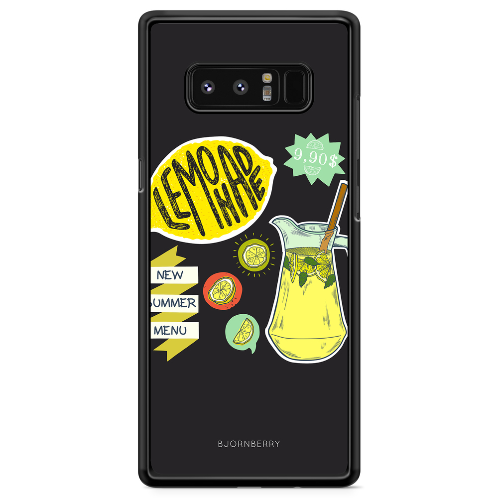 Samsung Galaxy Note 8 Case - Lemon Summer