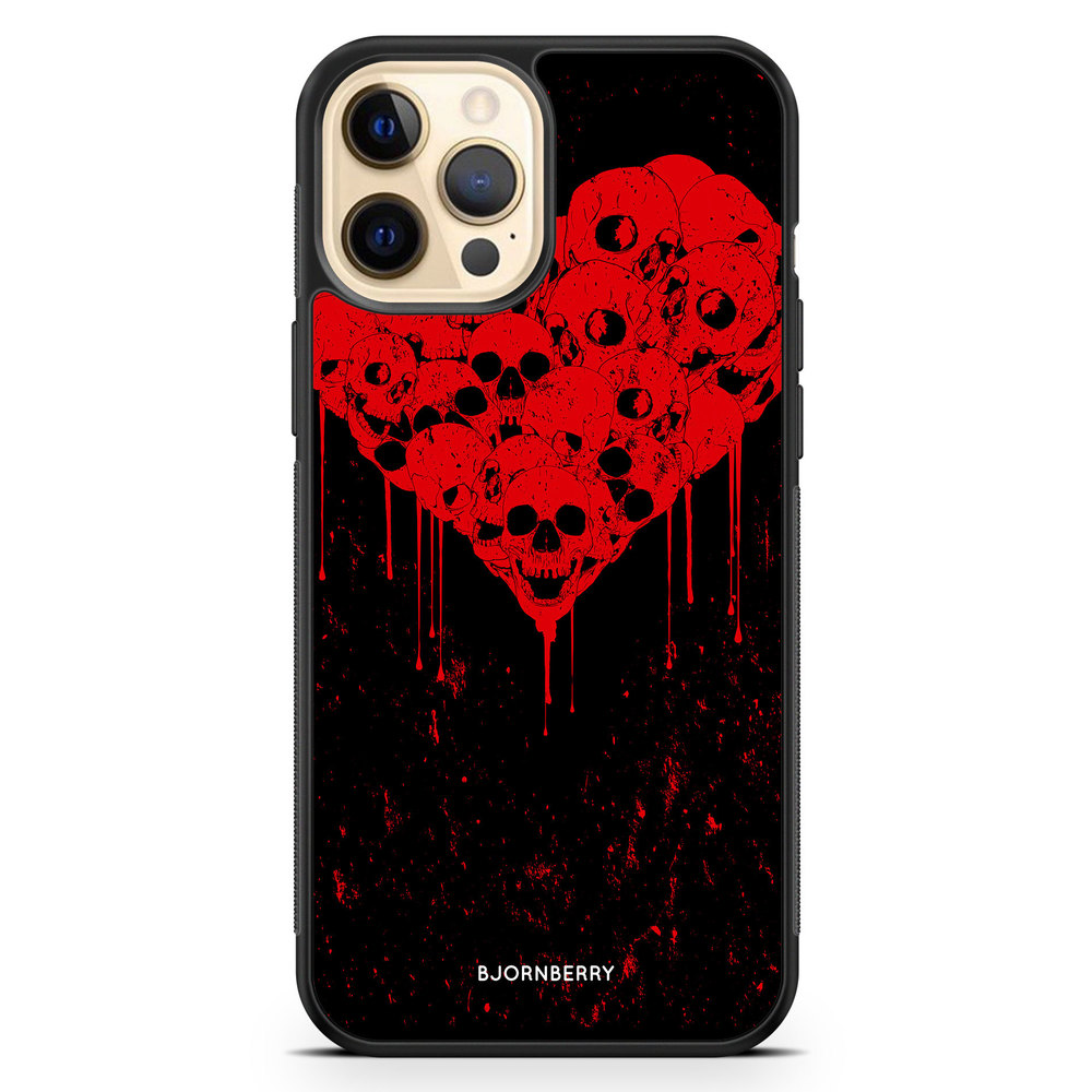 iPhone 12 Pro Max Case - Skull Heart
