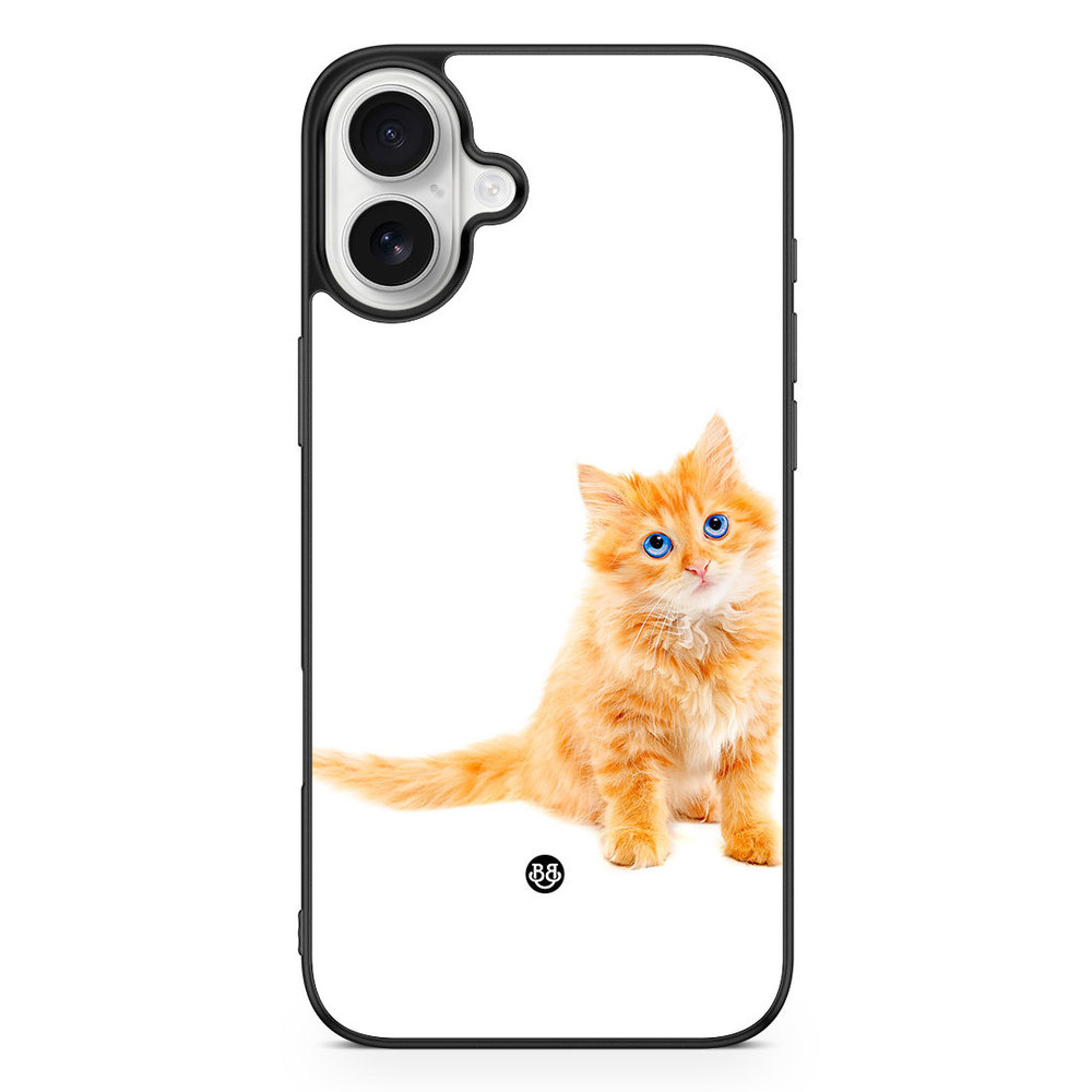 iPhone 16 Plus Case - Small brown cat
