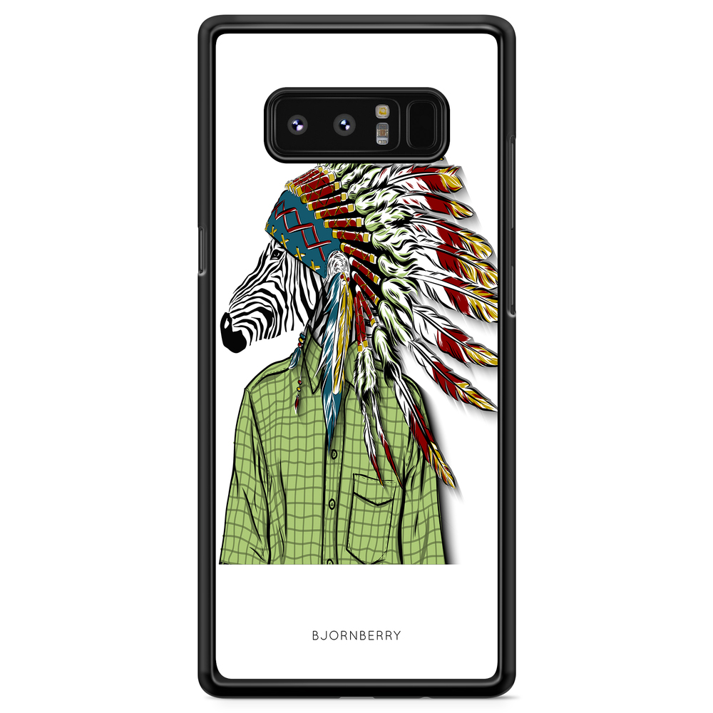 Samsung Galaxy Note 8 Case - Hipster Zebra
