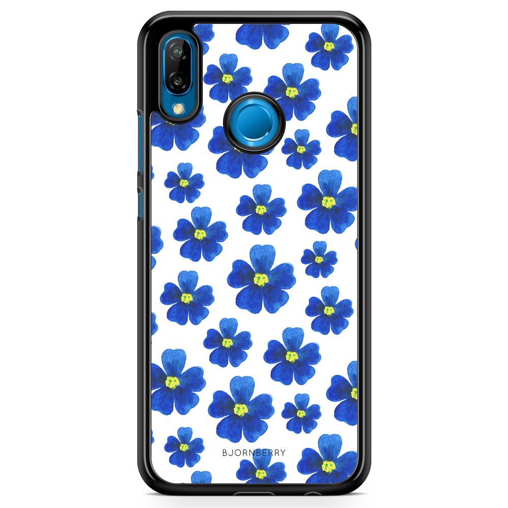 Huawei P20 Lite Case - Blue Flowers