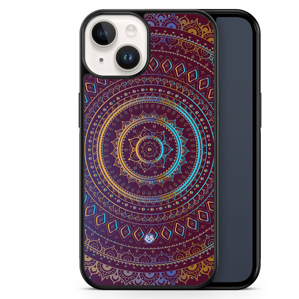 iPhone 14 Case - Purple Mandala