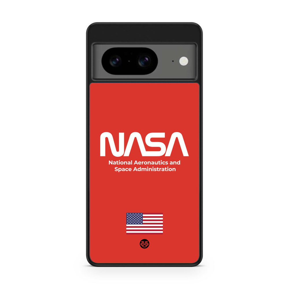 Google Pixel 8 Case - NASA Worm Red