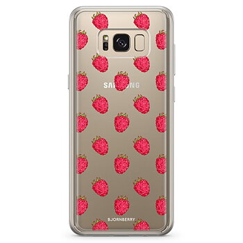 Samsung Galaxy S8 Fashion Skal - Hallon