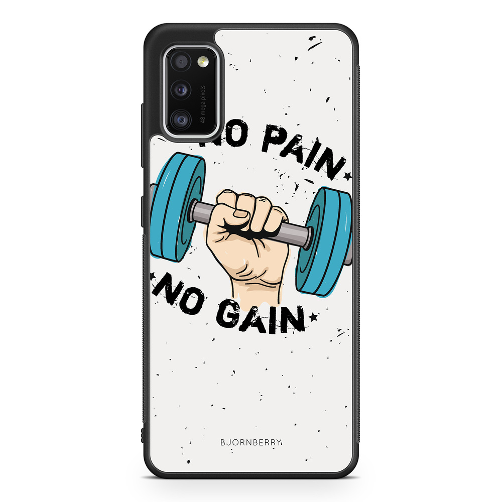 Samsung Galaxy A41 Case - No Pain No Gain