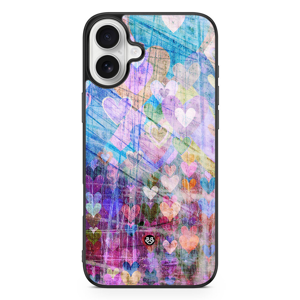 iPhone 16 Plus Case - Hearts
