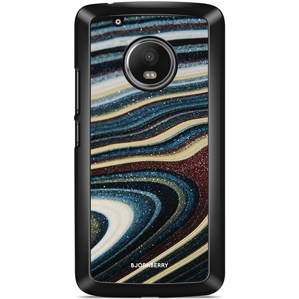 Moto G5 Plus Case - Malachite Pattern