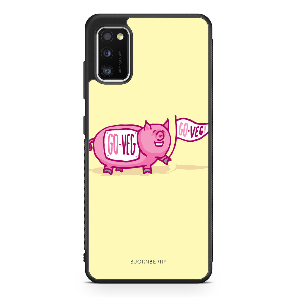 Samsung Galaxy A41 Case - Pink Pig