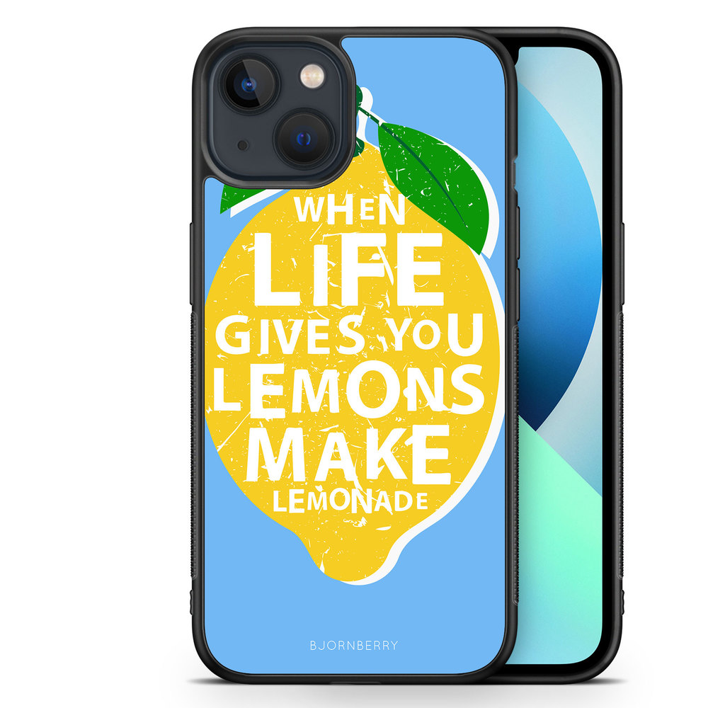 iPhone 13 Mini Case - Lemon Quote