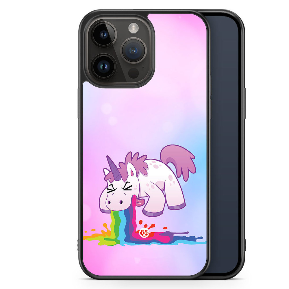 iPhone 14 Pro Max Case - Puking Unicorn
